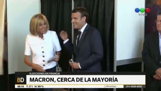 Macron gana las parlamentarias y se encamina a la mayoría absoluta