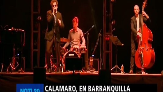 Calamaro, en Barranquilla