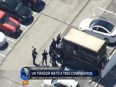 Un empleado de correos mató a tres compañeros en San Francisco