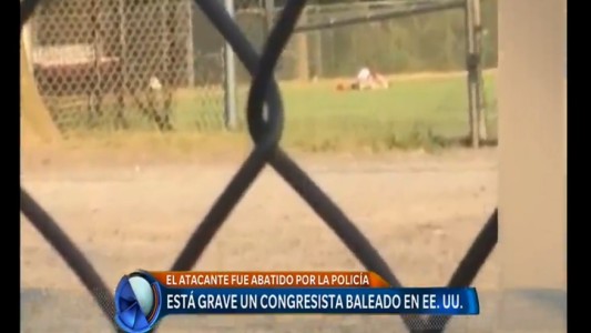 Está grave el congresista baleado en Washington