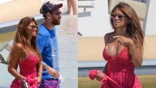 Estalla Instagram: la manito indiscreta de Messi para demostrar su amor por Antonella