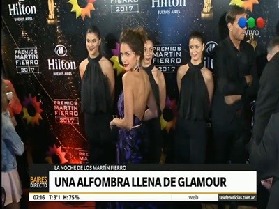 Todo el glamour de la alfombra roja