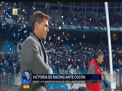 Racing derrotó a Colón en Avellaneda