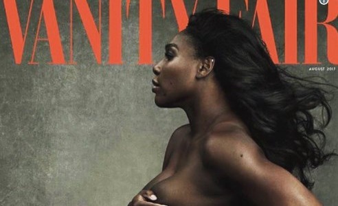 La foto de Serena Williams desnuda y embarazada