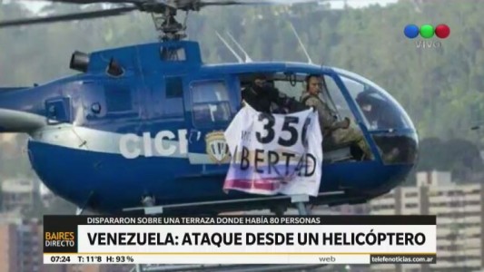 Ataque de un helicóptero al gobierno de Maduro fue catalogado como "terrorista"