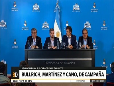 Renunciarán los tres ministros que son precandidatos