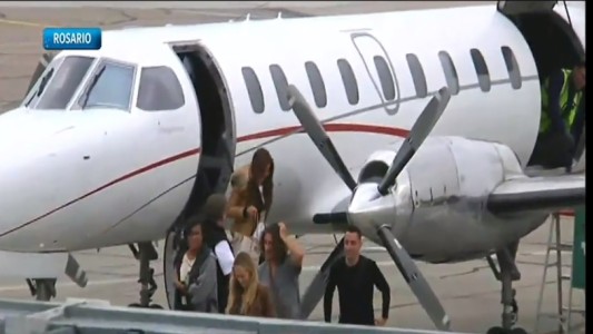 Llegan los invitados para la boda de Messi