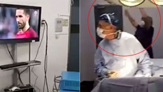 Video viral: los cirujanos que festejaron el triunfo de Chile en plena cirugía