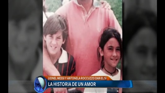 Messi y Antonella, la historia del amor