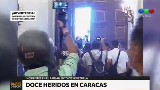 Venezuela: ataque a diputados en la Asamblea Nacional