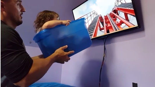 #EsViral La montaña rusa de los pobres