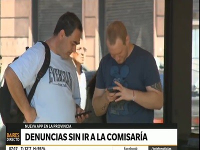 Una aplicación para hacer denuncias sin ir a la comisaría