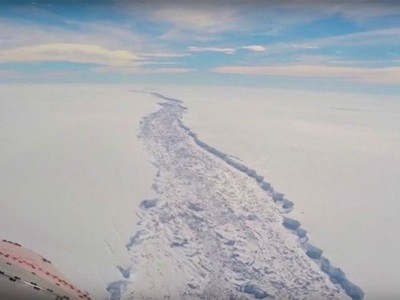 Se desprendió de la Antártida un iceberg 25 veces más grande que la Capital Federal