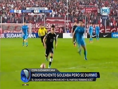 Buen triunfo de Independiente contra Deportes Iquique por 4 a 2