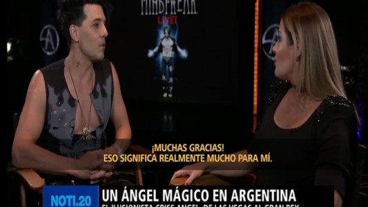 Un ángel mágico en Argentina