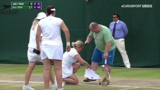 La divertida lección de una tenista a un espectador que le decía cómo jugar