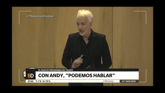 Con Andy, "Podemos hablar"
