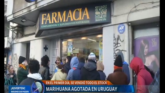En Montevideo se agotó la provisión de marihuana en el primer día de venta