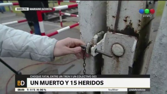 Trenes Argentinos: "El guardabarrera respondió tres alertas antes del choque"