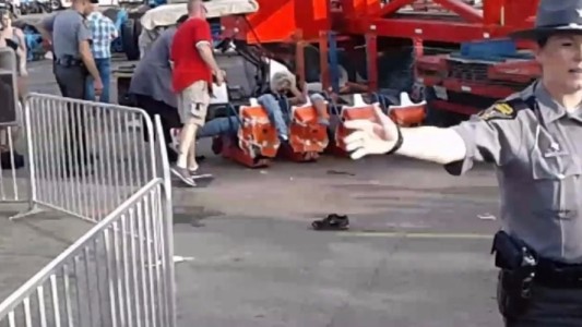Estremecedor: Accidente en un parque de diversiones en Ohio deja un muerto y siete heridos