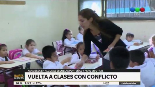 Conflictos en la vuelta a clases