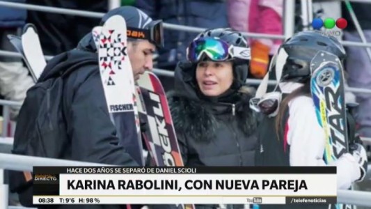Karina Rabolini, en pareja con su ex asesor de prensa