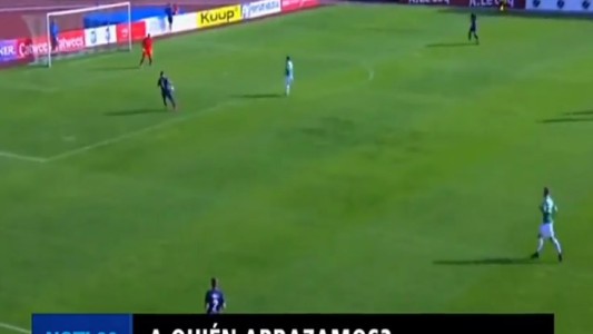 Un gol en contra insólito