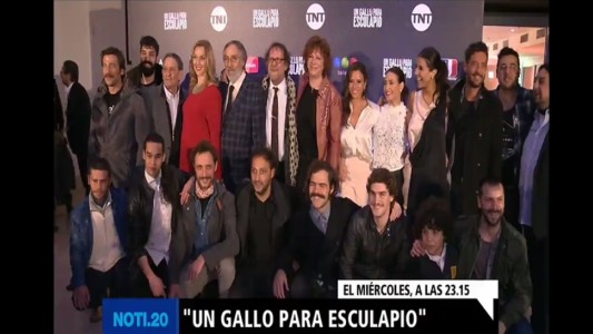 Llega "Un gallo para Esculapio" la nueva ficción de Telefe