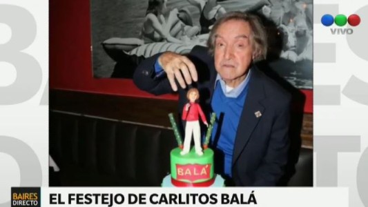 Carlitos Balá cumplió 92 años