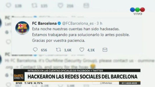 Barcelona anunció a Di María, pero era un hackeo