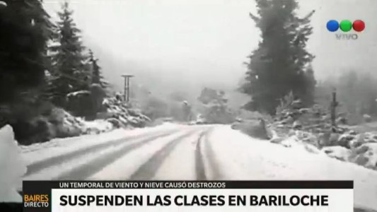 Suspendieron las clases en Neuquén y Río Negro