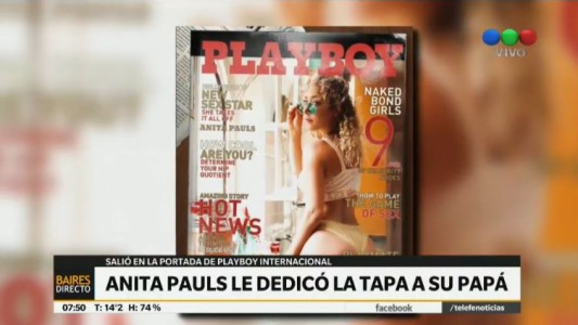 Anita Pauls, tapa de Playboy