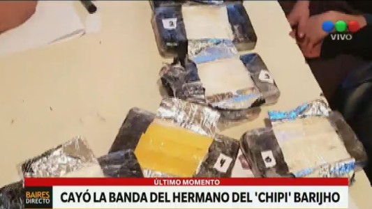 Cayó la banda del hermano del "Chipi" Barijho