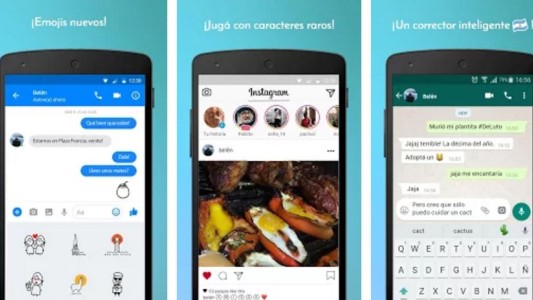 Guará, el teclado argento