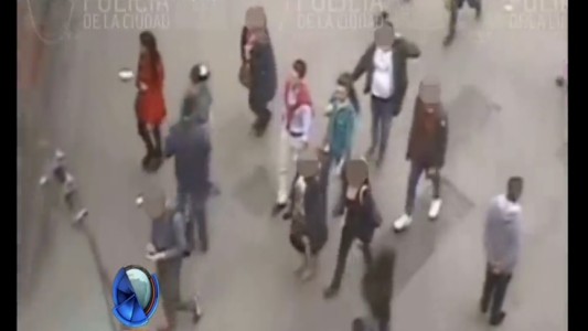 Video: así roban "mecheras" en pleno microcentro