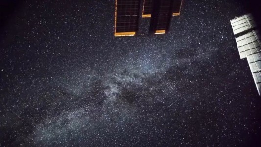 Así se ve la vía láctea desde el espacio