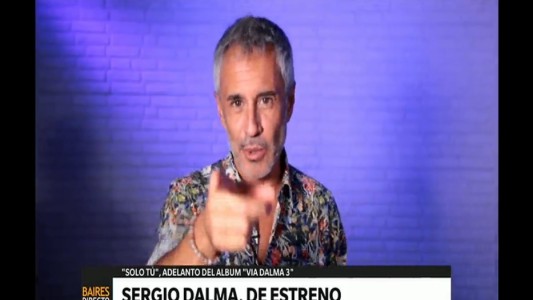 Sergio Dalma presentó en Baires Directo su video de "Solo Tú"