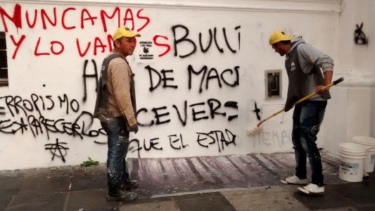 El gobierno porteño gastará 6 millones de pesos para reparaciones tras la marcha por Santiago Maldonado