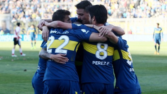 Boca le ganó a River y festejó en San juan