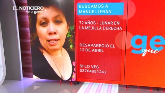 Gente que buscamos: Manuel Ifrán está desaparecido desde el 12 de Abril