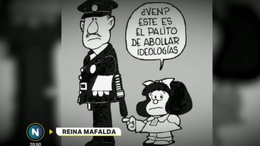 La reina Mafalda según las palabras de su padre, el maestro Quino