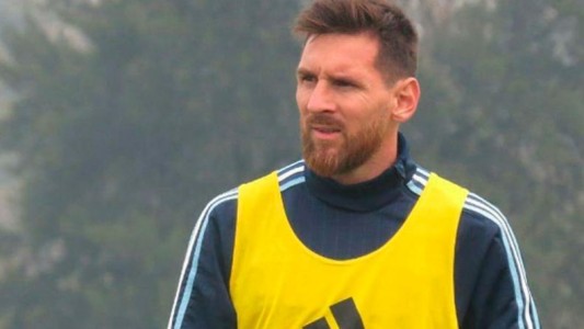 Messi, el nuevo Dios del fútbol: la foto mística que se volvió viral