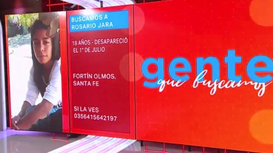 #GenteQueBuscamos: Rosario Jara, de 18 años