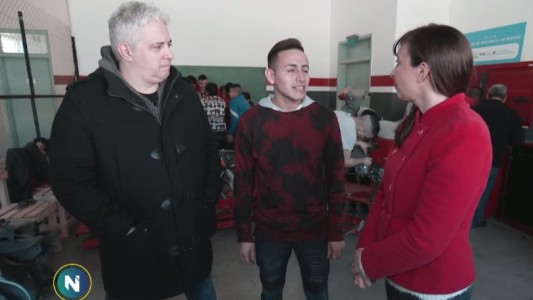 Cronista por un día: Mariano Peluffo visitó el penal de Florencio Varela