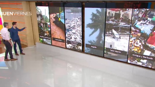 Huracán Irma: así está el Caribe ahora