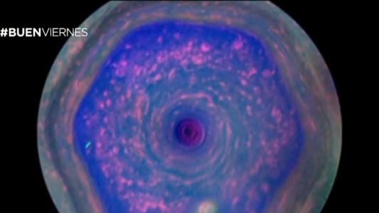 Los huracanes de Saturno