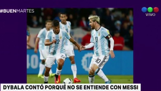 Dybala: "Es un poco difícil jugar con Messi en Argentina"