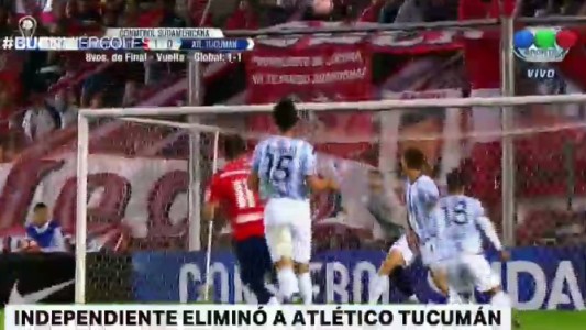 Independiente eliminó a Atlético Tucumán de la Copa Sudamericana