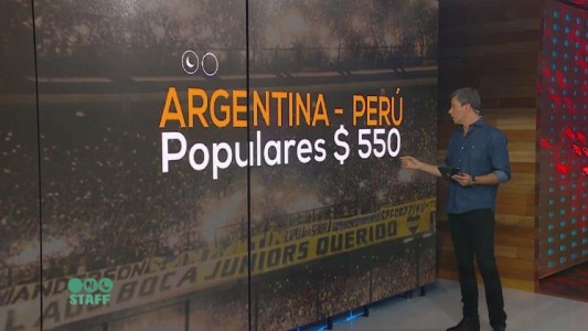 Los precios para ver a la Selección en la Bombonera
