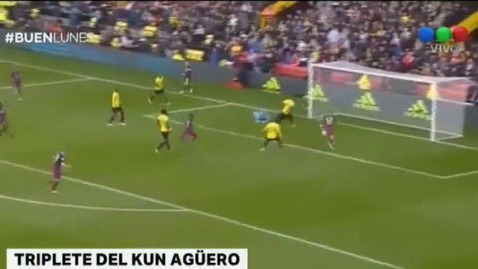 El Kun Agüero, en camino a ser goleador récord del Manchester City